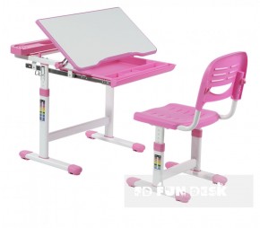 Комплект парта + стул трансформеры Cantare Pink в Можге - mozhga.mebel-74.com | фото