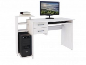 Компьютерный стол №12 (Анкор белый) в Можге - mozhga.mebel-74.com | фото