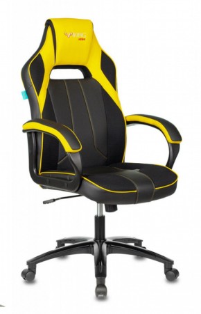 Кресло игровое Бюрократ VIKING 2 AERO YELLOW черный/желтый в Можге - mozhga.mebel-74.com | фото