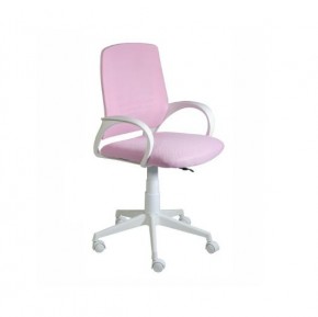 Кресло Ирис White сетка/ткань розовая в Можге - mozhga.mebel-74.com | фото