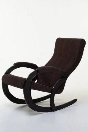 Кресло-качалка КОРСИКА 34-Т-AC (кофе) в Можге - mozhga.mebel-74.com | фото