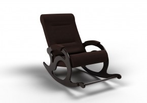Кресло-качалка Тироль 12-Т-ГР (ткань/венге) ГРАФИТ в Можге - mozhga.mebel-74.com | фото
