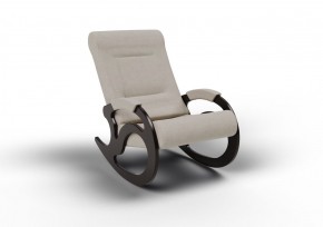 Кресло-качалка Вилла 11-Т-Ш (ткань/венге) ШОКОЛАД в Можге - mozhga.mebel-74.com | фото
