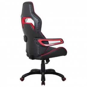 Кресло компьютерное BRABIX Nitro GM-001 (ткань/экокожа) черное, вставки красные (531816) в Можге - mozhga.mebel-74.com | фото