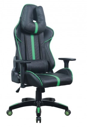 Кресло компьютерное BRABIX "GT Carbon GM-120" (черное/зеленое) 531929 в Можге - mozhga.mebel-74.com | фото