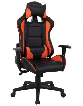 Кресло компьютерное BRABIX "GT Racer GM-100" (черное/оранжевое) 531925 в Можге - mozhga.mebel-74.com | фото