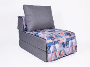 Кресло-кровать бескаркасное Харви (серый-сноу деним) в Можге - mozhga.mebel-74.com | фото