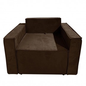Кресло-кровать Принц КК1-ВК (велюр коричневый) в Можге - mozhga.mebel-74.com | фото