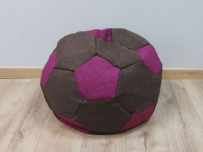 Кресло-мешок Мяч S (Savana Chocolate-Savana Berry) в Можге - mozhga.mebel-74.com | фото