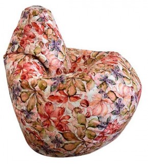 Кресло-мешок Цветы L в Можге - mozhga.mebel-74.com | фото
