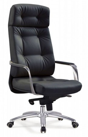 Кресло руководителя Бюрократ _DAO/BLACK черный в Можге - mozhga.mebel-74.com | фото