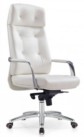 Кресло руководителя Бюрократ _DAO/WHITE белый в Можге - mozhga.mebel-74.com | фото