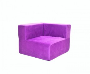 Кресло-угловое-модуль бескаркасное Тетрис 30 (Фиолетовый) в Можге - mozhga.mebel-74.com | фото