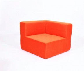 Кресло-угловое-модуль бескаркасное Тетрис 30 (Оранжевый) в Можге - mozhga.mebel-74.com | фото