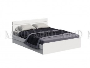 НЭНСИ NEW Кровать 1,4 м (Белый глянец холодный/Белый) в Можге - mozhga.mebel-74.com | фото