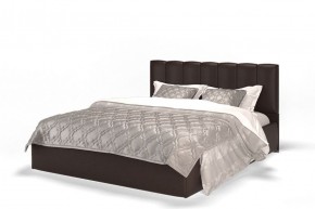 Кровать Элен 1600 + основание с ПМ (Лесмо brown) коричневый в Можге - mozhga.mebel-74.com | фото