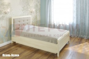 Кровать КР-1031 с мягким изголовьем в Можге - mozhga.mebel-74.com | фото