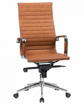 Офисное кресло для руководителей DOBRIN CLARK LMR-101F светло-коричневый №321 в Можге - mozhga.mebel-74.com | фото