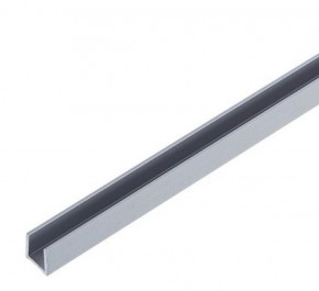 Планка торцевая "П" 4 мм для стеновой панели (алюминий) в Можге - mozhga.mebel-74.com | фото