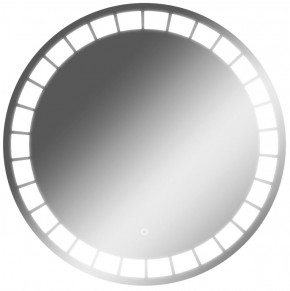 Зеркало Маскат 700х700 с подсветкой Домино (GL7057Z) в Можге - mozhga.mebel-74.com | фото
